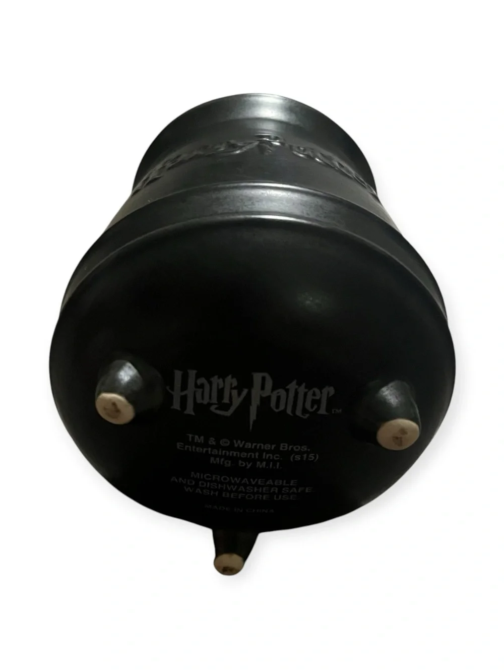 Warner Bros. Harry Potter Matte Black Cauldron Accent